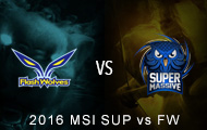 lol2016MSIС:SUP vs FW 58
